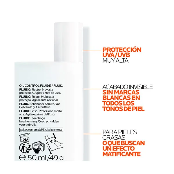 Солнцезащитный крем SPF50 Anthelios Uv Mune La Roche Posay, 50 ml — фото 4