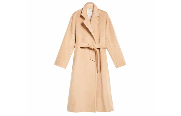 

Пальто женское светлое верблюжье MaxMara
