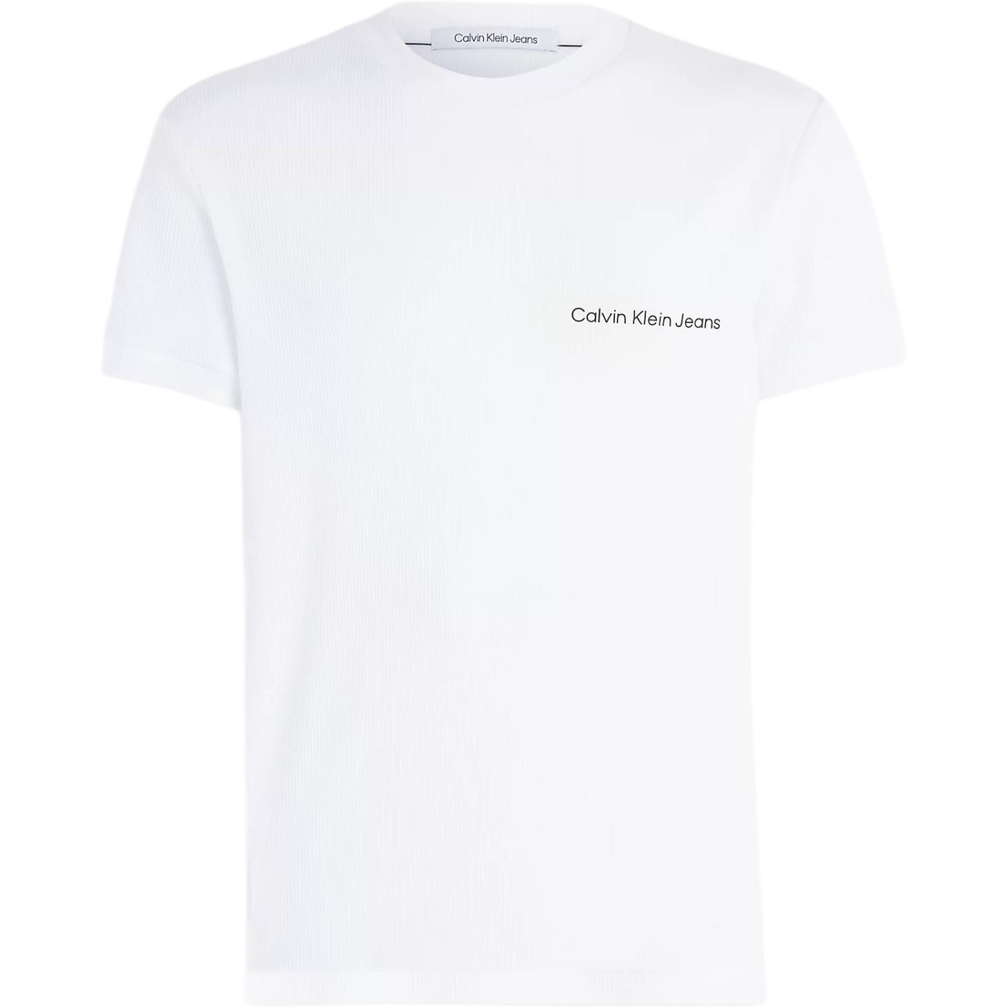 

Футболка CALVIN KLEIN мужская ярко-белая европейская версия