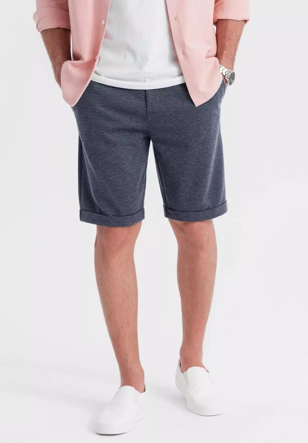 

Шорты MADE OF TEXTURED - Tracksuit bottoms Ombre, темно-синий