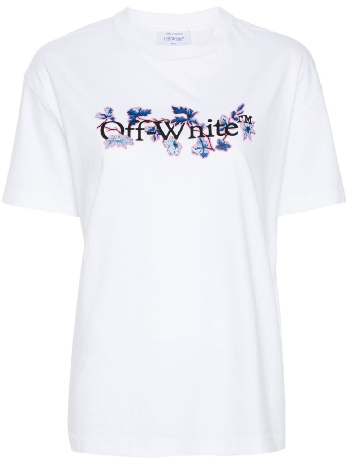 

Off-White футболка с логотипом, белый