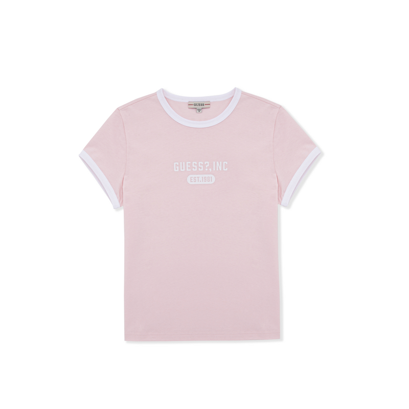 

Футболка Women's Crew Neck Moderate Others GUESS, a60w-розовый