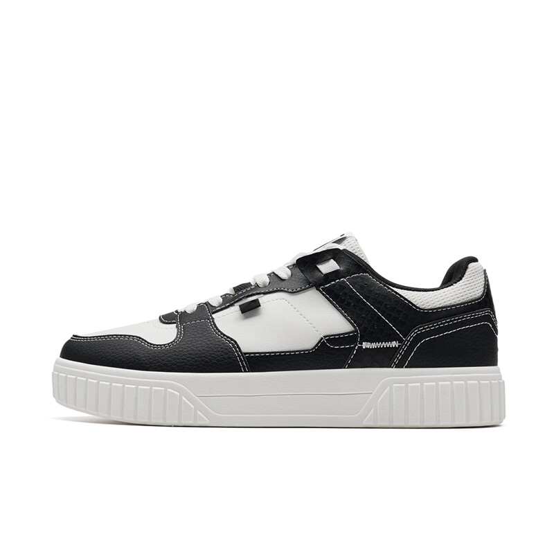 

Кроссовки XTEP Skateboard Shoes Men Low-Top Black/Sail White, Черный, Кроссовки XTEP Skateboard Shoes Men Low-Top Black/Sail White