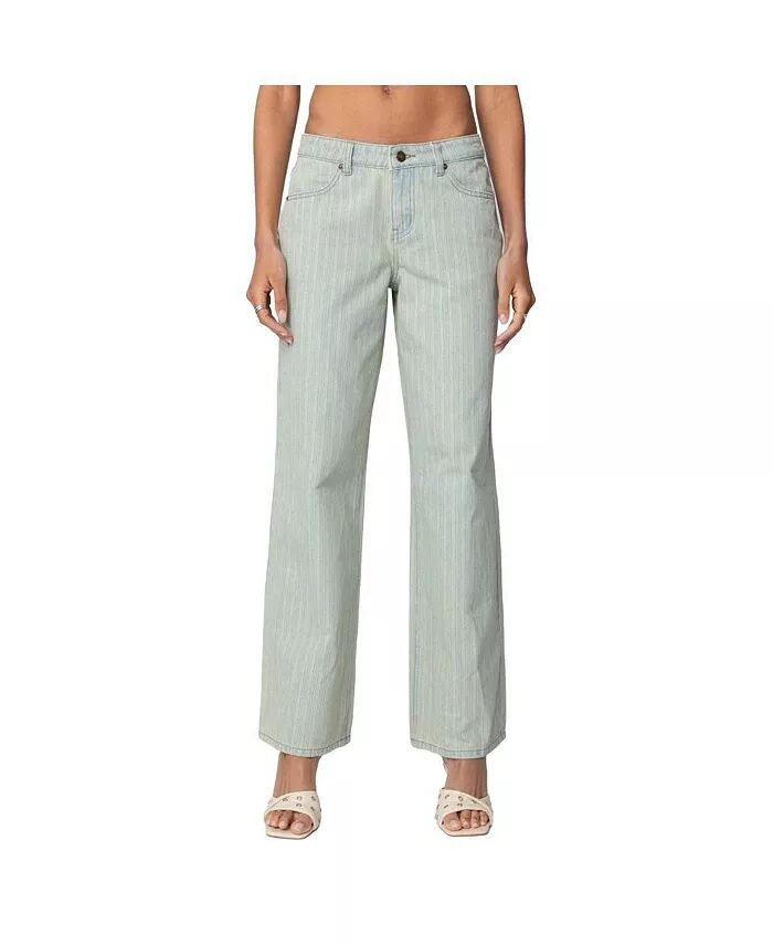 

Женские джинсы Lannah Textured Low Rise Edikted, мультиколор