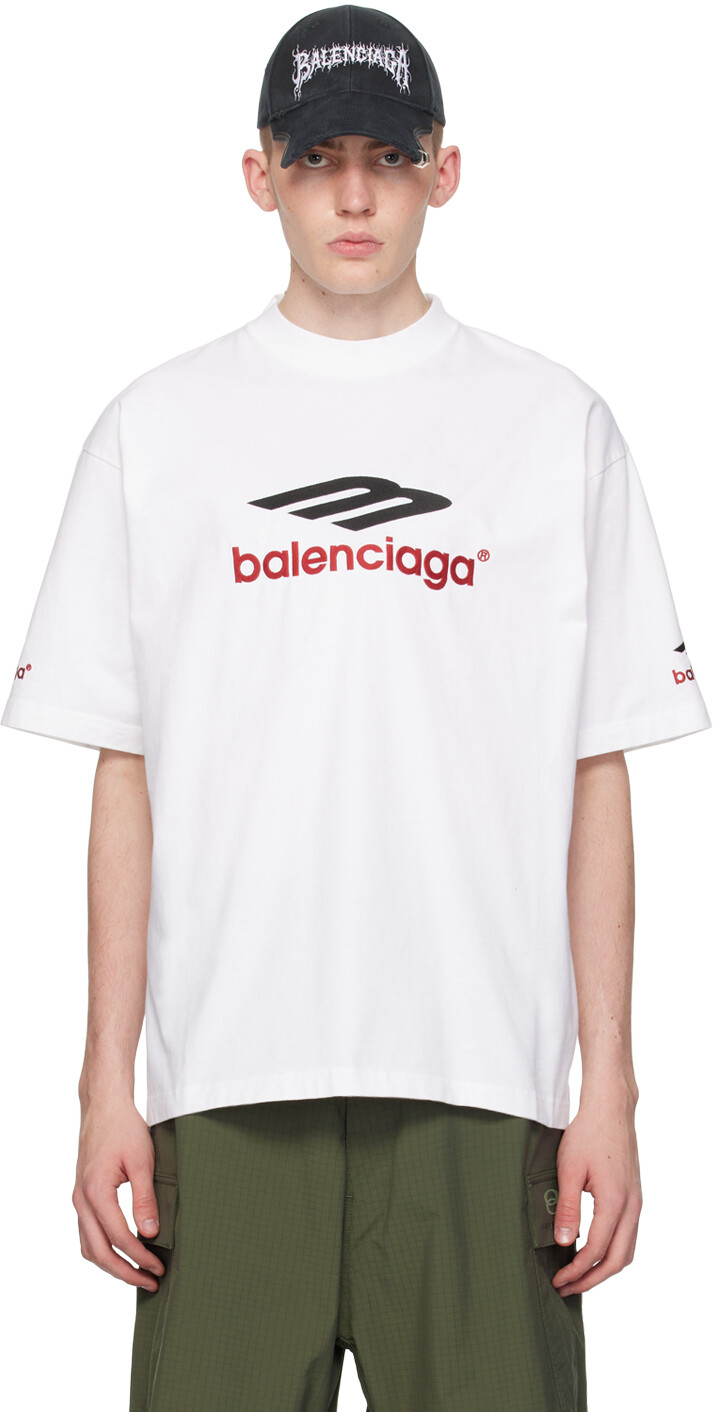 

Белая футболка 3B Sports Icon Balenciaga