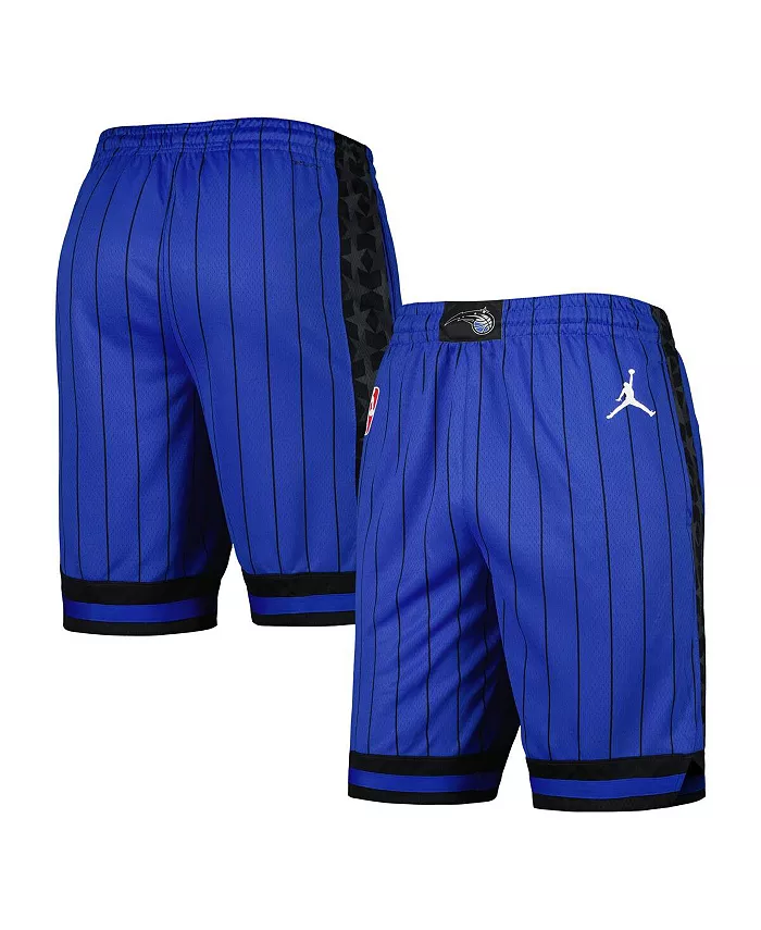 

Мужские шорты для игры Orlando Magic 2022/2023 Statement Edition Swingman Performance, синие Jordan