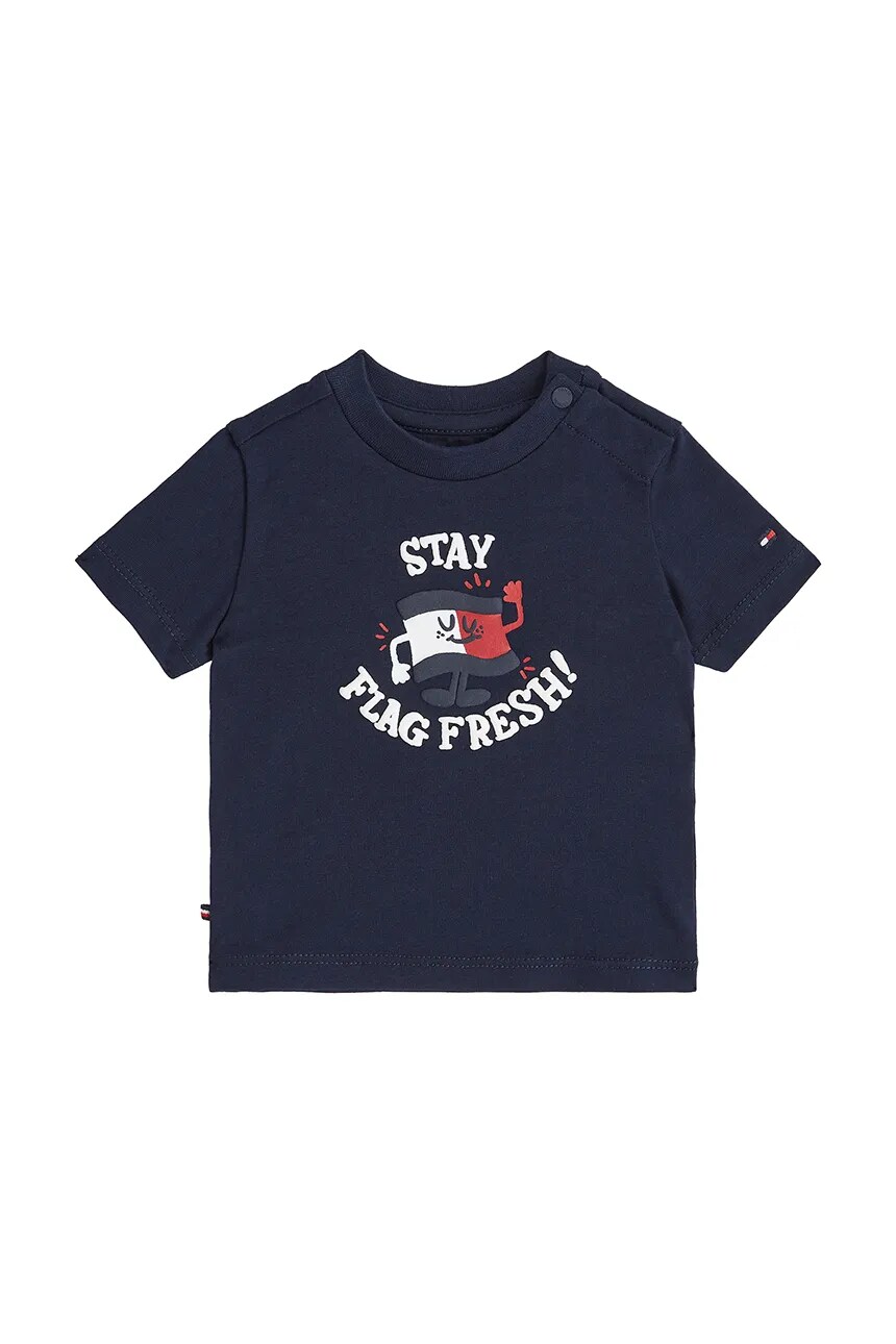 

Детская футболка Tommy Hilfiger, темно-синий