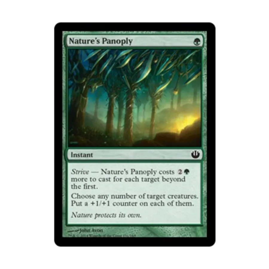 

CCG Природные доспехи (клавиша C), MTG - Journey into Nyx