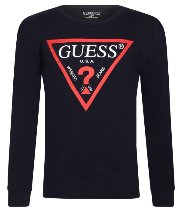 

Толстовка Guess Regular Fit, синий