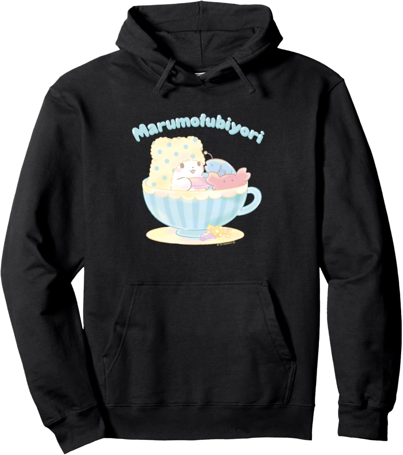 

Marumofubiyori толстовка с чашкой чая, Черный Sanrio (Watanabe)