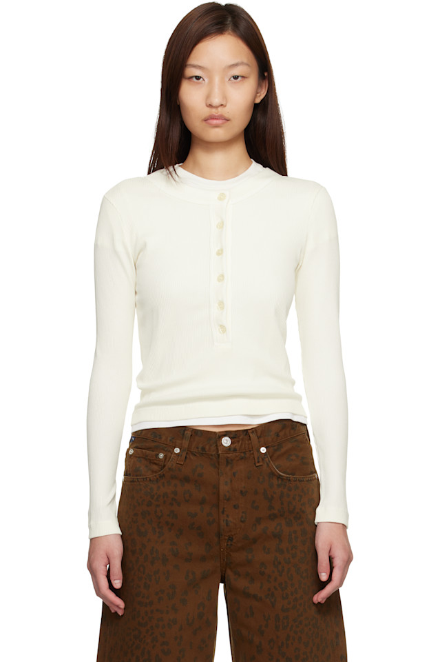 

Citizens Of Humanity Белая футболка-поло Varra