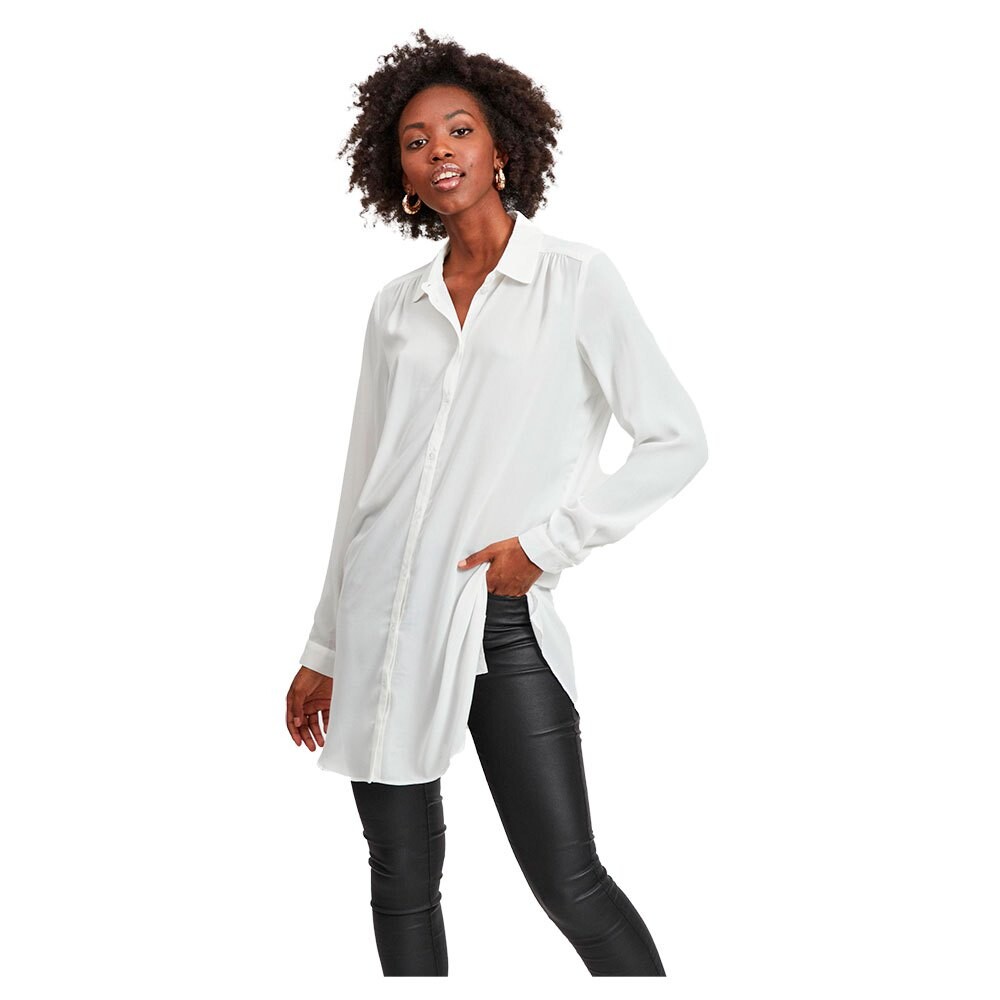 

Рубашка Vila Lucy Button Tunic, белый