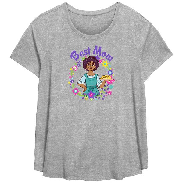 

Футболка Encanto plus size с принтом и асимметричным подолом Disney