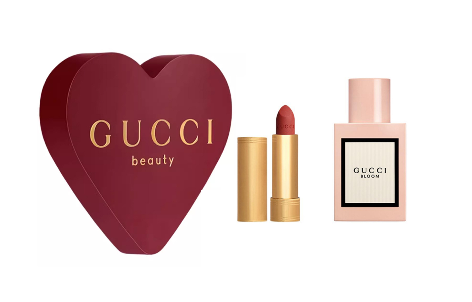 

GUCCI Flower Joy Velvet Matte Lipstick Perfume Gift Box Set Eau De Parfum EDP Tuberose Jasmine 50ml+3.5g/30ml+3.5g