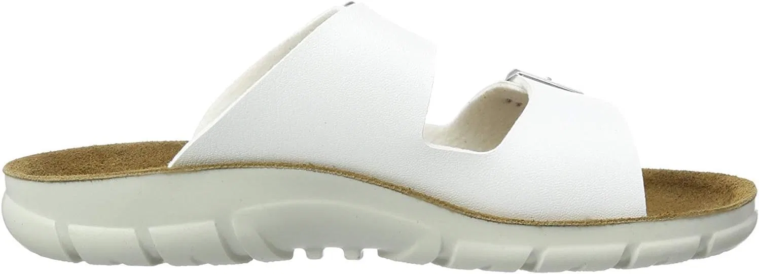 Мюли Birkenstock Bilbao Birko-Flor, белый — фото 4