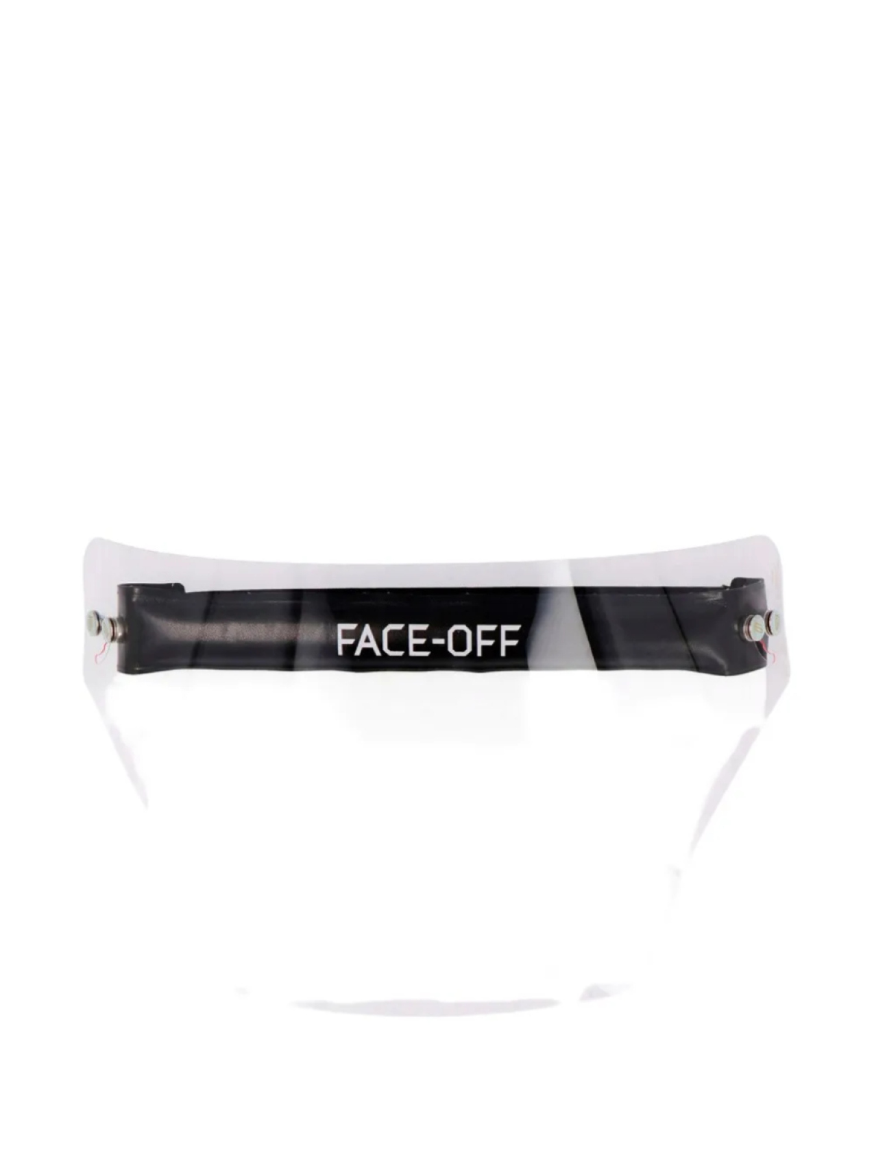 

Прозрачный козырек FACE-OFF, белый