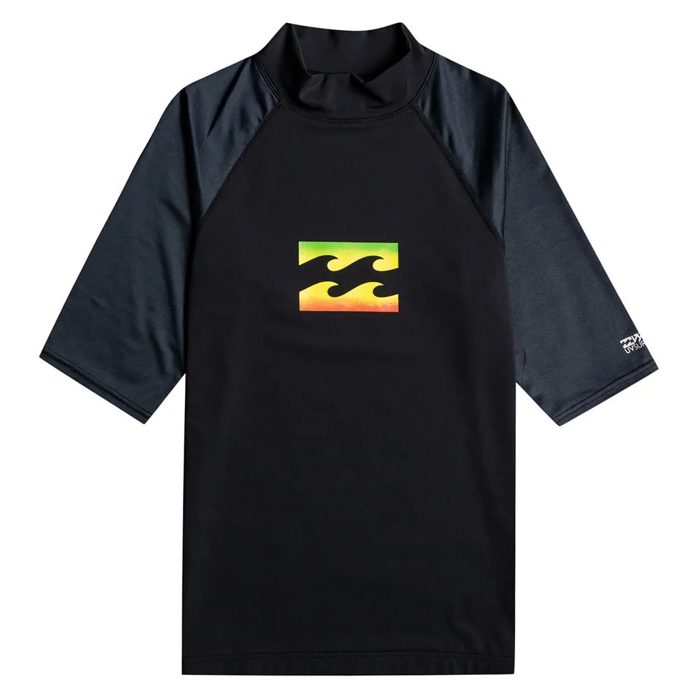 

Футболка Billabong Team Wave Short Sleeve High Neck, черный
