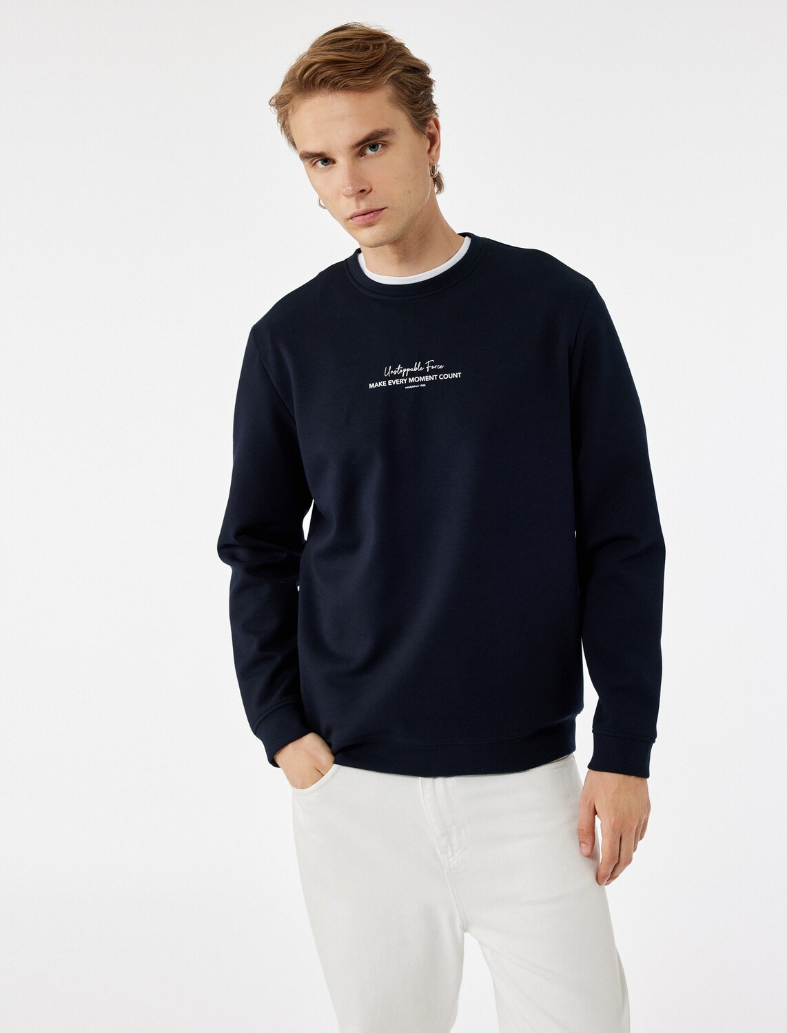 

Koton Свитшот в цвете Marine Blue