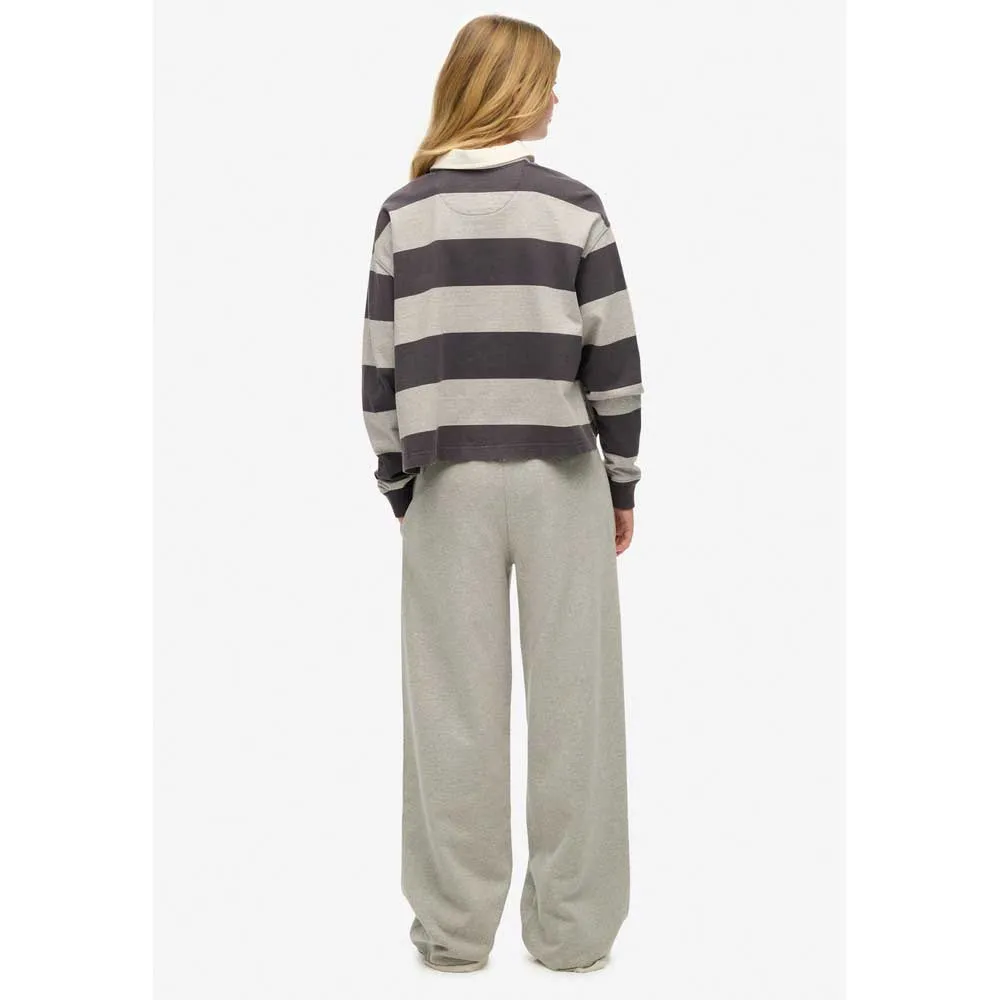 Спортивные джоггеры Superdry Athletic Wide Leg, серый — фото 4
