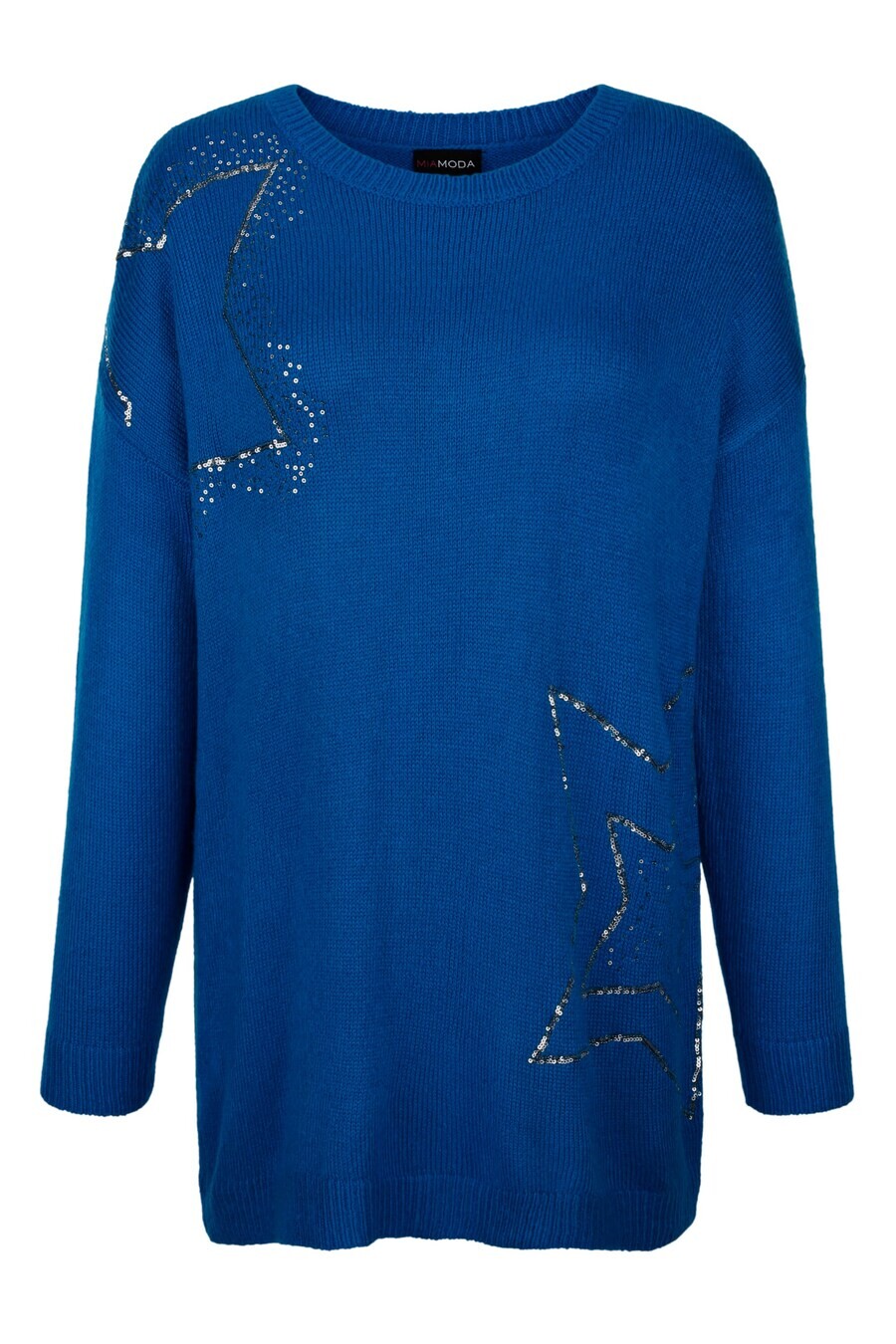 

Базовый свитер MIAMODA Sweater, королевский синий