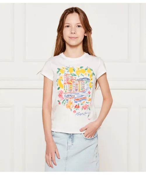 

Футболка Regular fit Polo Ralph Lauren, белый