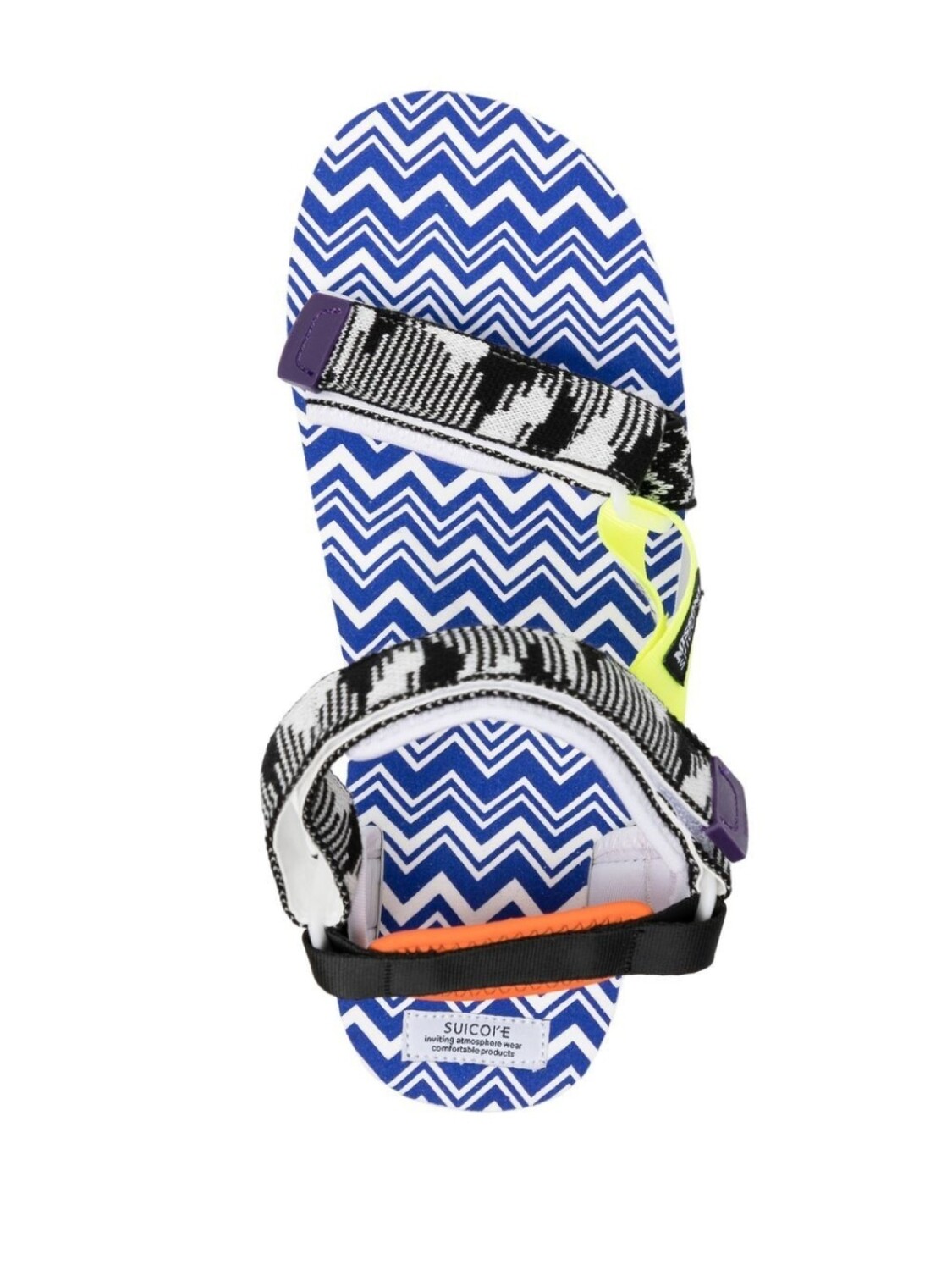 Suicoke кроссовки DEPA-MSN-VAR2 из коллаборации с Missoni, синий — фото 4