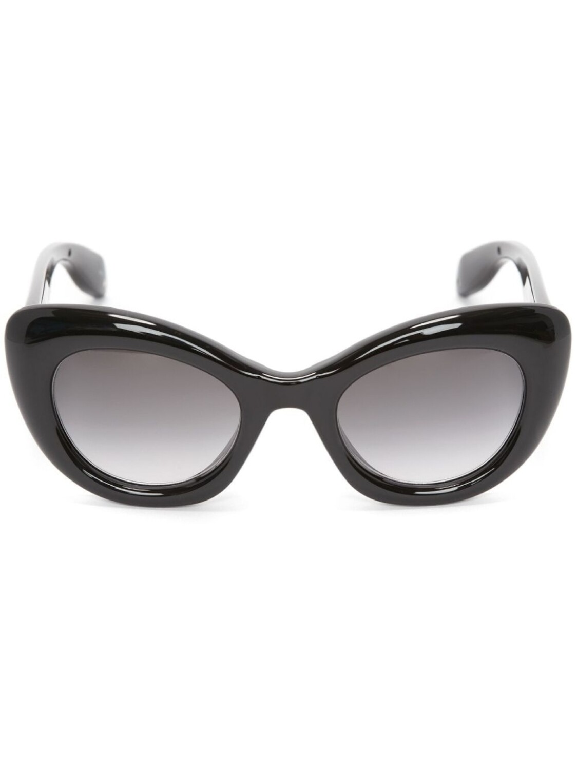 

Alexander McQueen Eyewear солнцезащитные очки в оправе 'кошачий глаз', черный