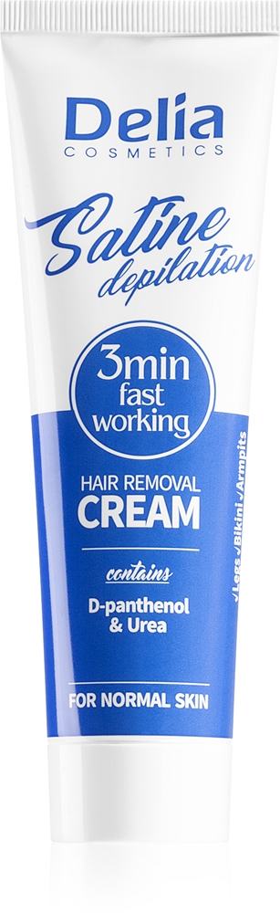 

Крем для депиляции Satine Depilation 3 мин. Быстродействующий Delia Cosmetics, 100 мл