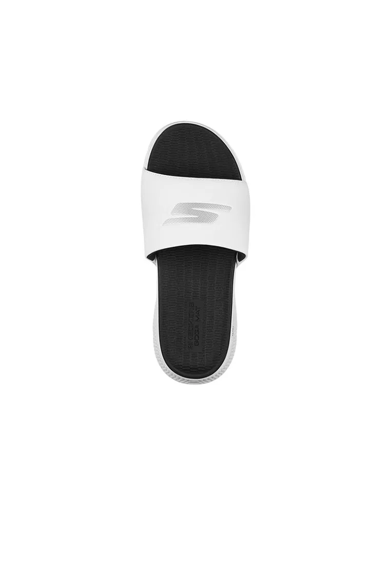 Сандалии, шлепанцы, GO CONSISTENT Skechers, белый/черный — фото 3