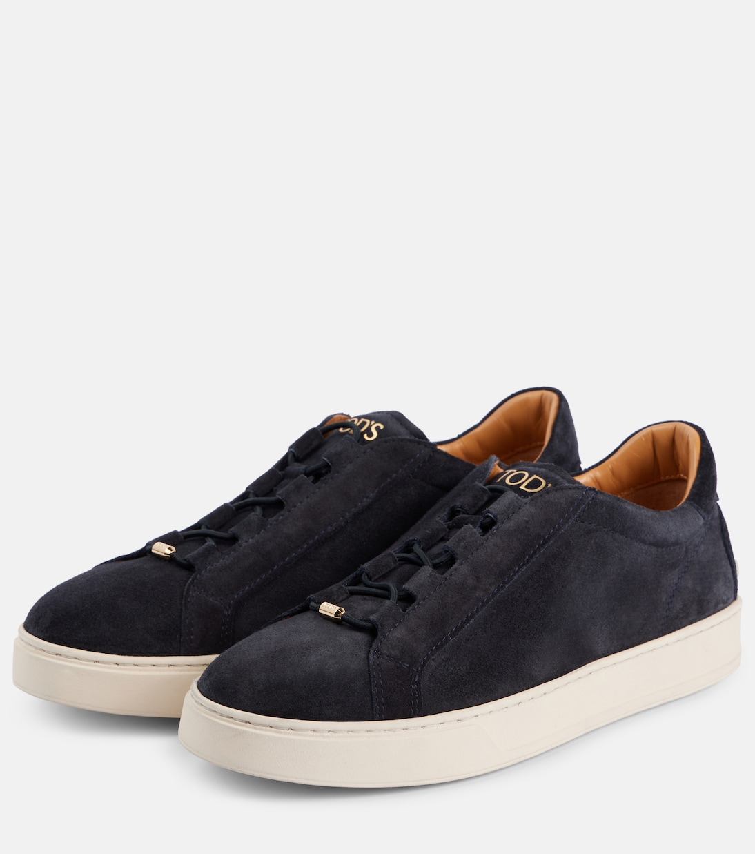 Замшевые кроссовки Tod's, Blu — фото 4