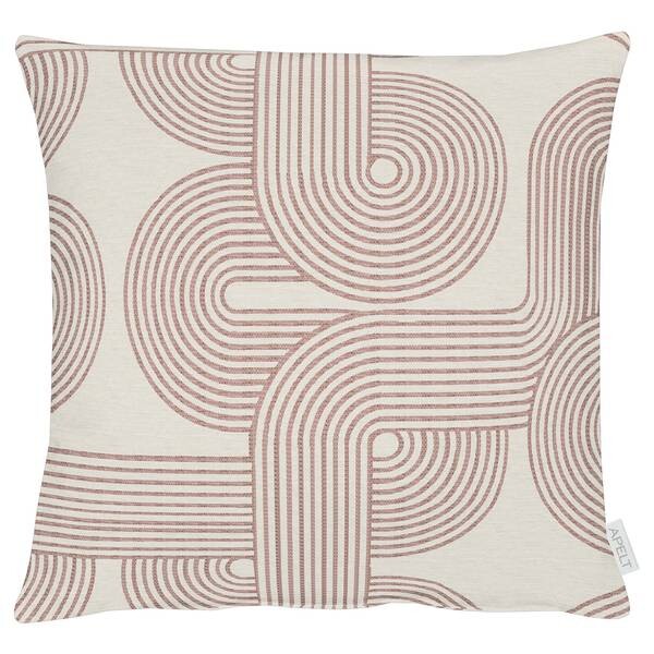 

Декоративная подушка Apelt Nova, 45x45x10 см цвет weiß/rosa