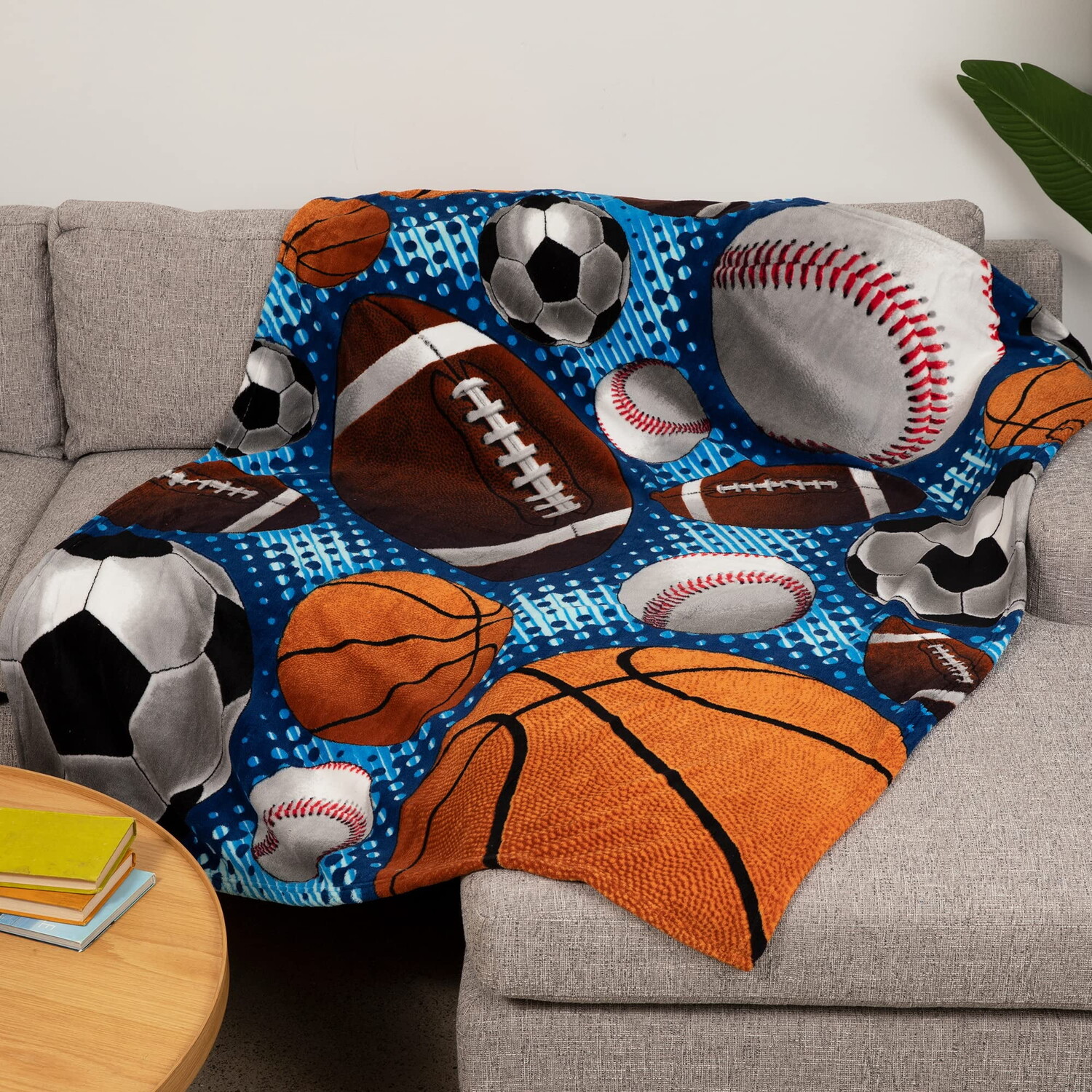 

Спортивное флисовое одеяло Super Fan 30 x 40 дюймов, разноцветный