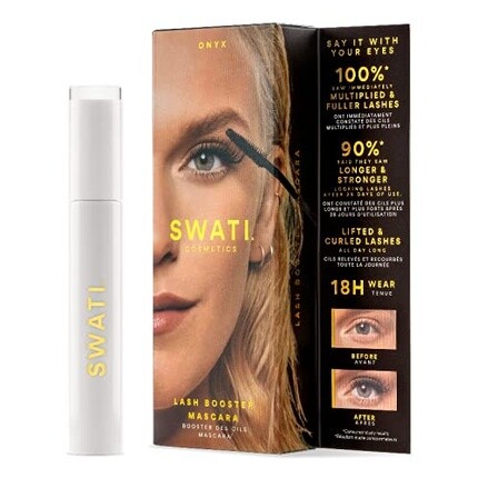 

Тушь для ресниц ONYX Long-Lasting Volumizing Mascara для длины, объема и ухода за ресницами - SWATI COSMETICS