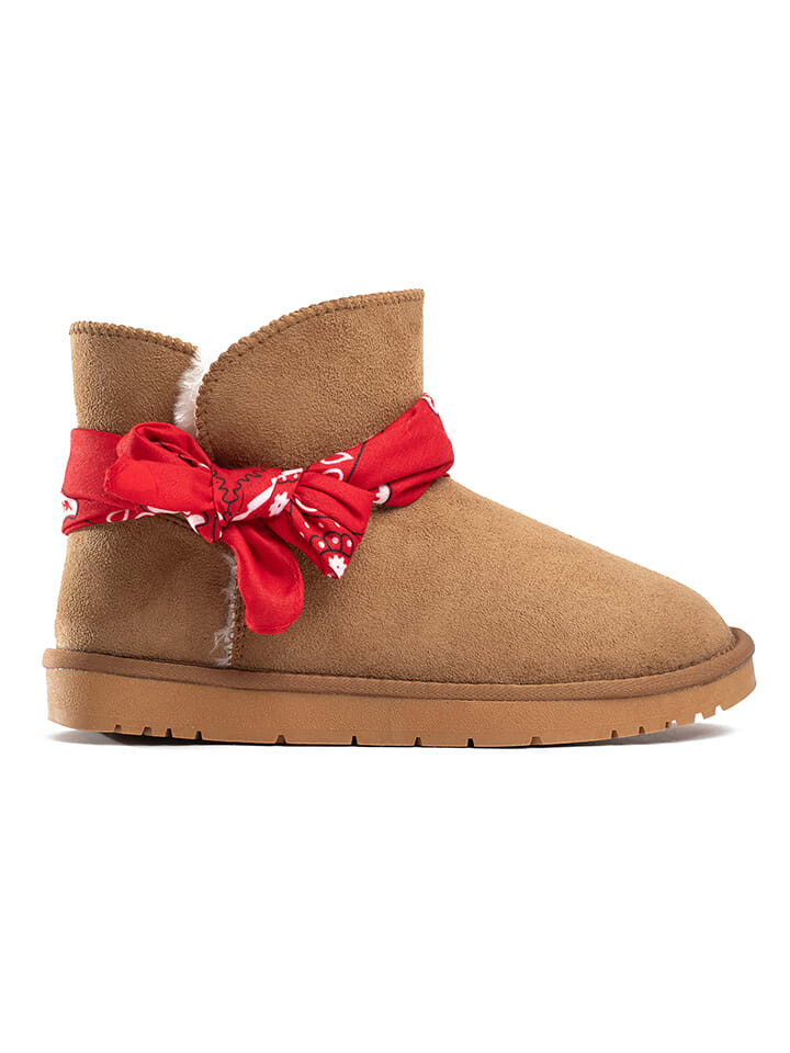 

Ботинки ISLAND BOOT Winter Warenn, цвет hellbraun/rot