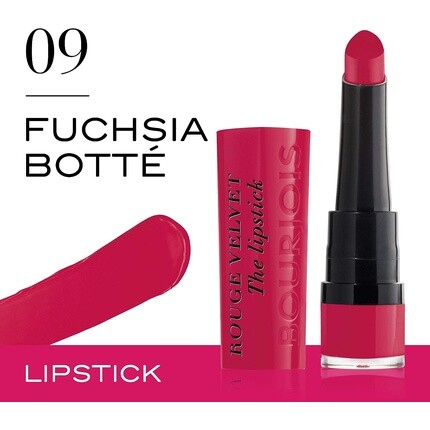 Губная помада 2.4G Rose 09 во флаконе цвета фуксии, Bourjois — фото 3