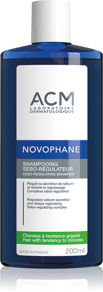 

Шампунь Novophane для жирных волос и жирной кожи головы Acm, 200 мл