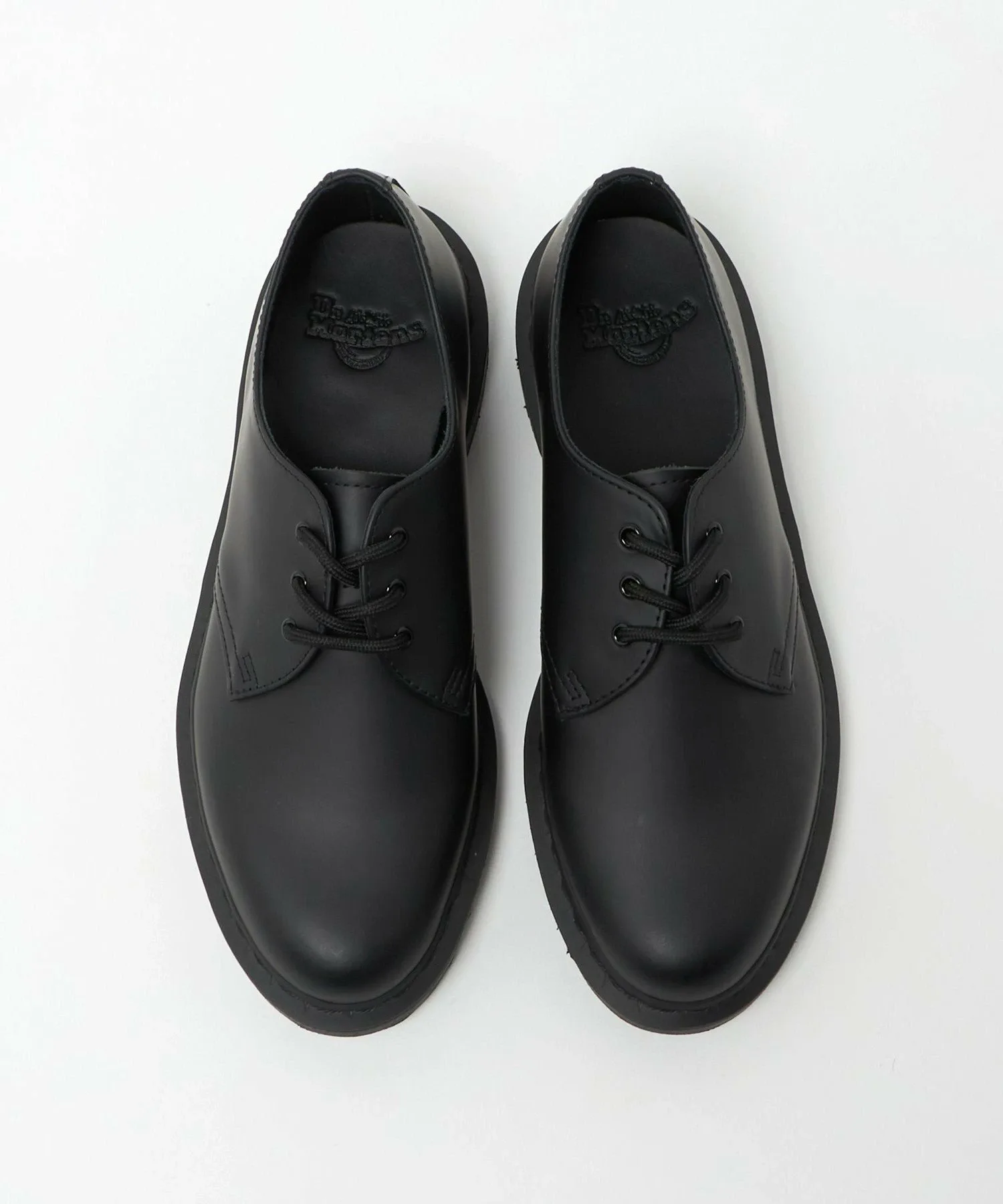 Ботинки Dr. Martens 1461 MONO с тремя люверсами Beauty&Youth United Arrows, Black — фото 4