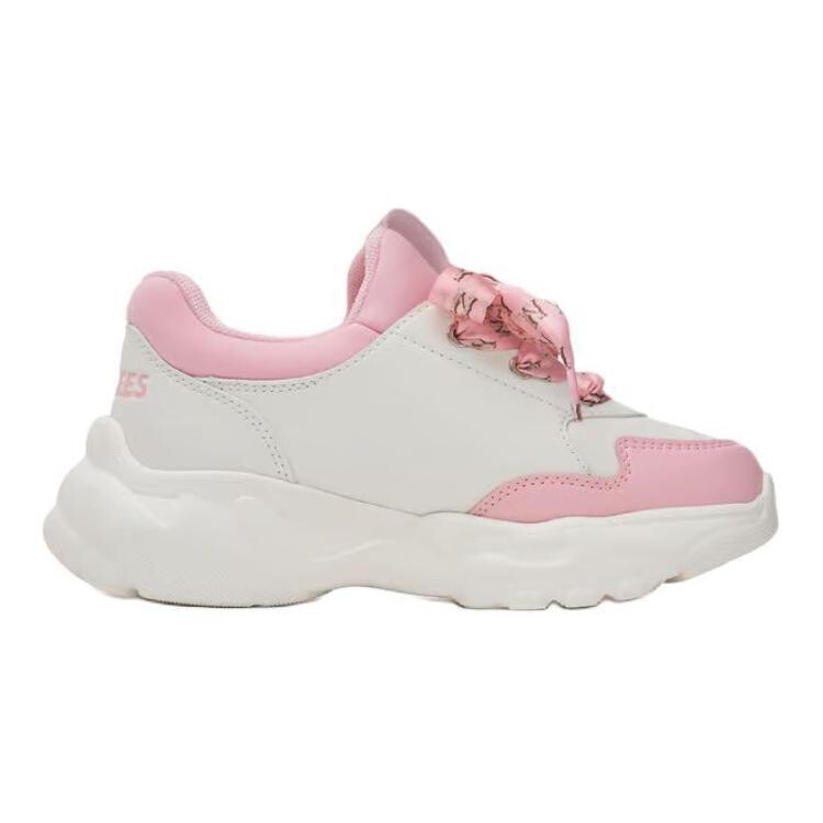 Кроссовки MLB KIDS Kids Lifestyle Shoes Kids Low-top White/Pink, розовый — фото 2