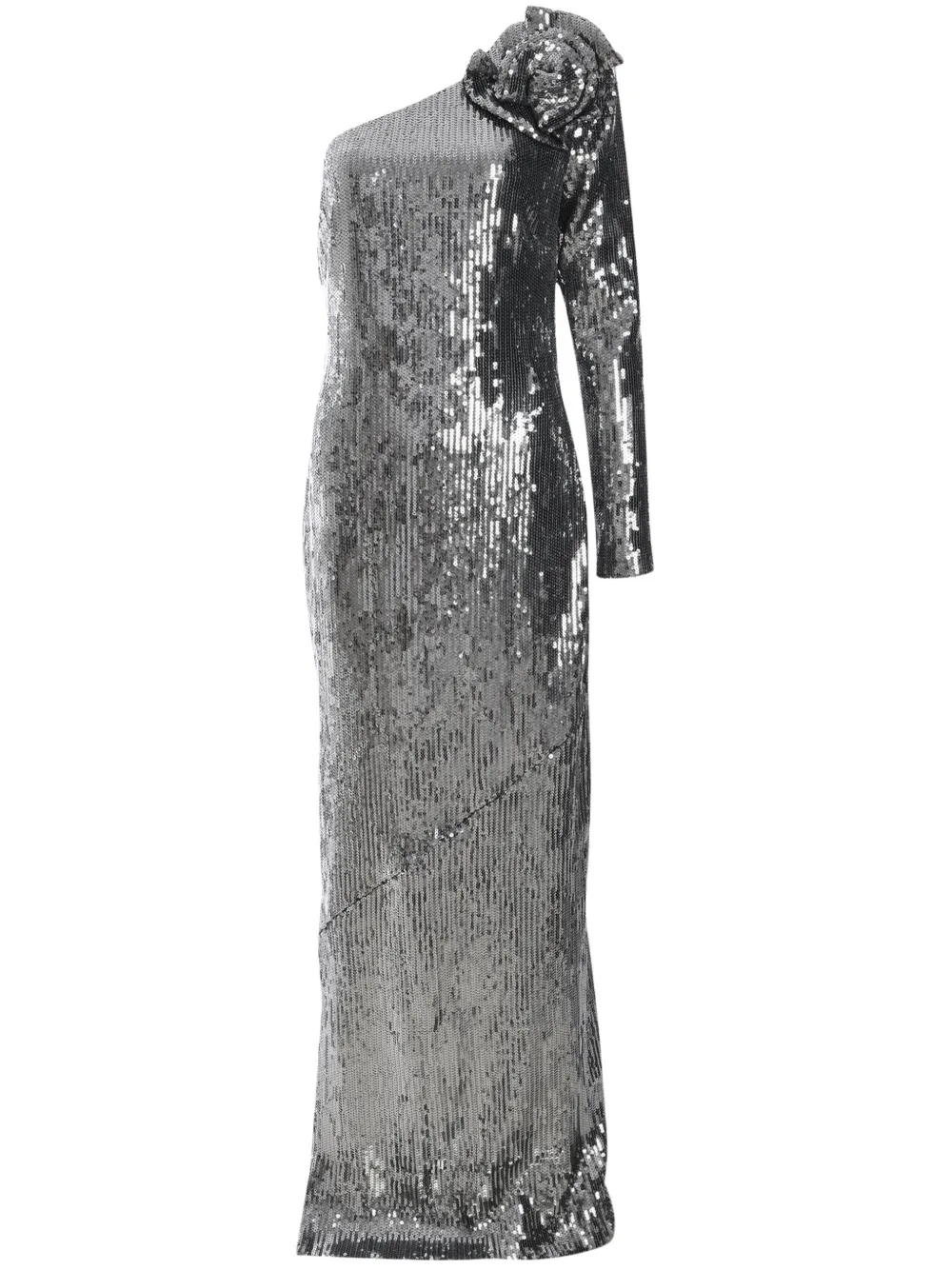 

Платье с пайетками Roland Mouret, серебяный