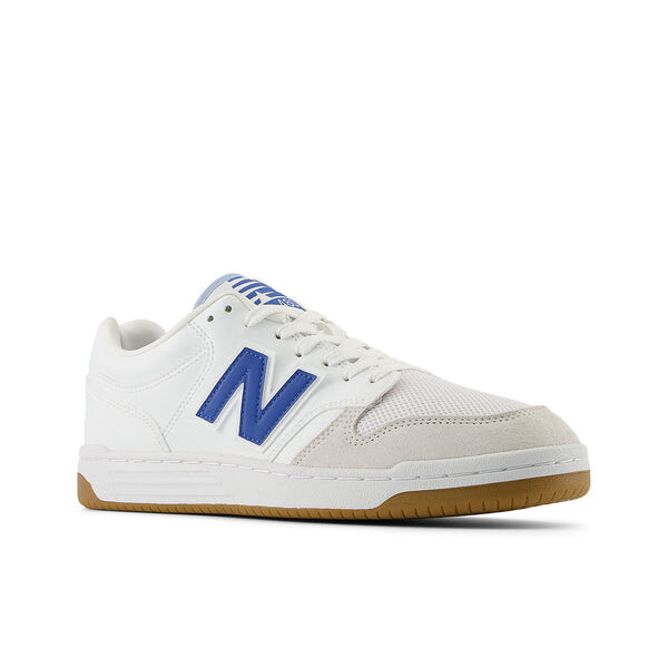 Кроссовки спортивные New Balance 480, белый/светло-серый — фото 4