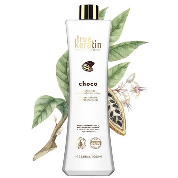 

True Keratin Professional Choco, разглаживающее и увлажняющее средство для вьющихся волос 1000 мл Inna marka