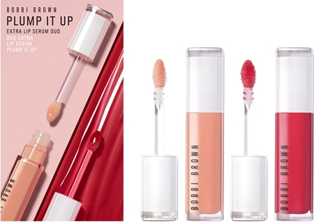 

Подарочный набор для губ Bobbi Brown Promotional Flex Sets Extra Plump&Shine Lip Duo, 2× 6 ml