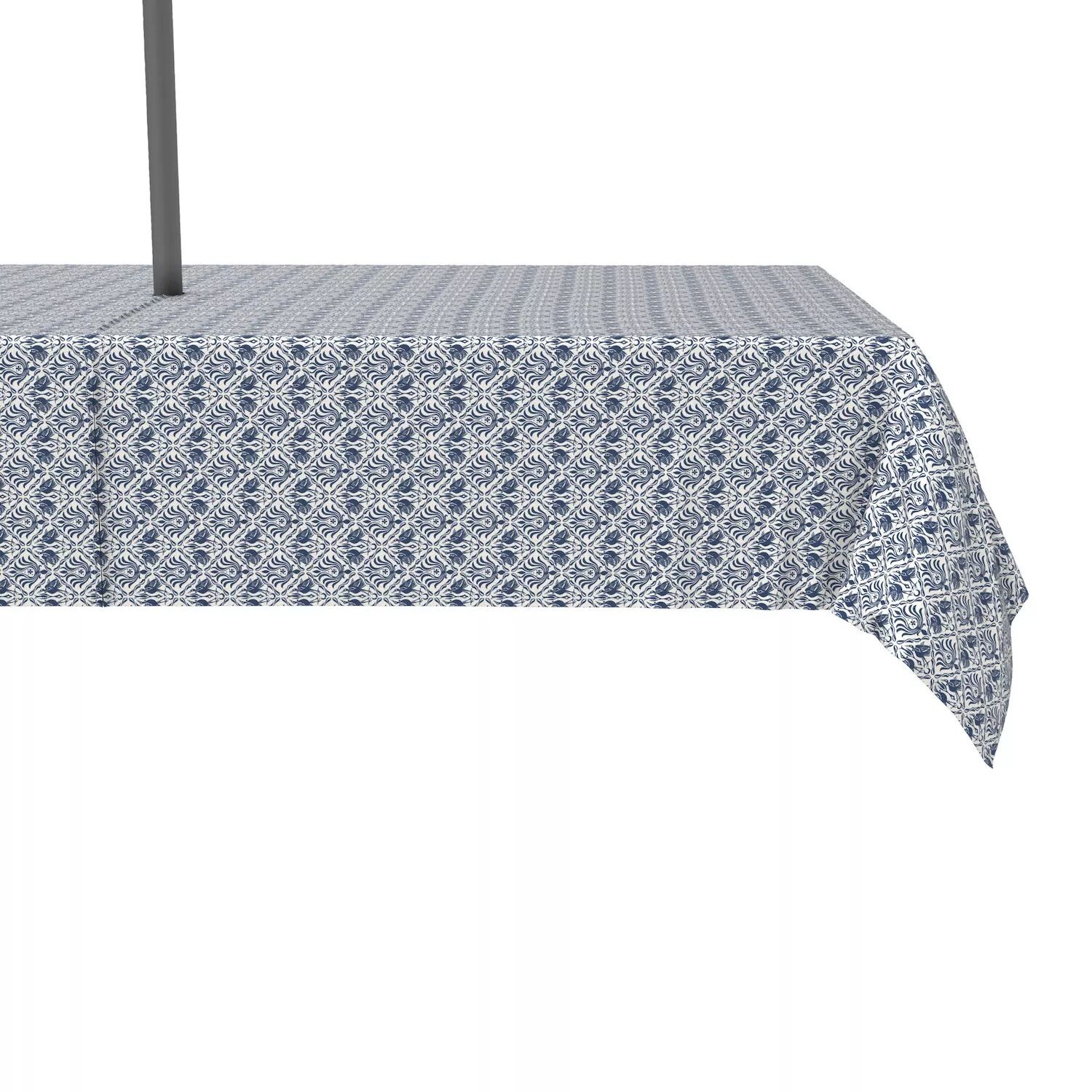

Водоотталкивающая, для наружного использования, 100% полиэстер, 60x84", Журавли в дамасском стиле