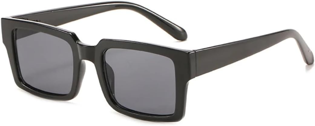 

Солнцезащитные очки для мужчин и женщин - защита UV400 - маленькая оправа, леопардовый черный цвет линз, цветные, для занятий спортом на открытом воздухе и вождения DSVIGF, Black-black