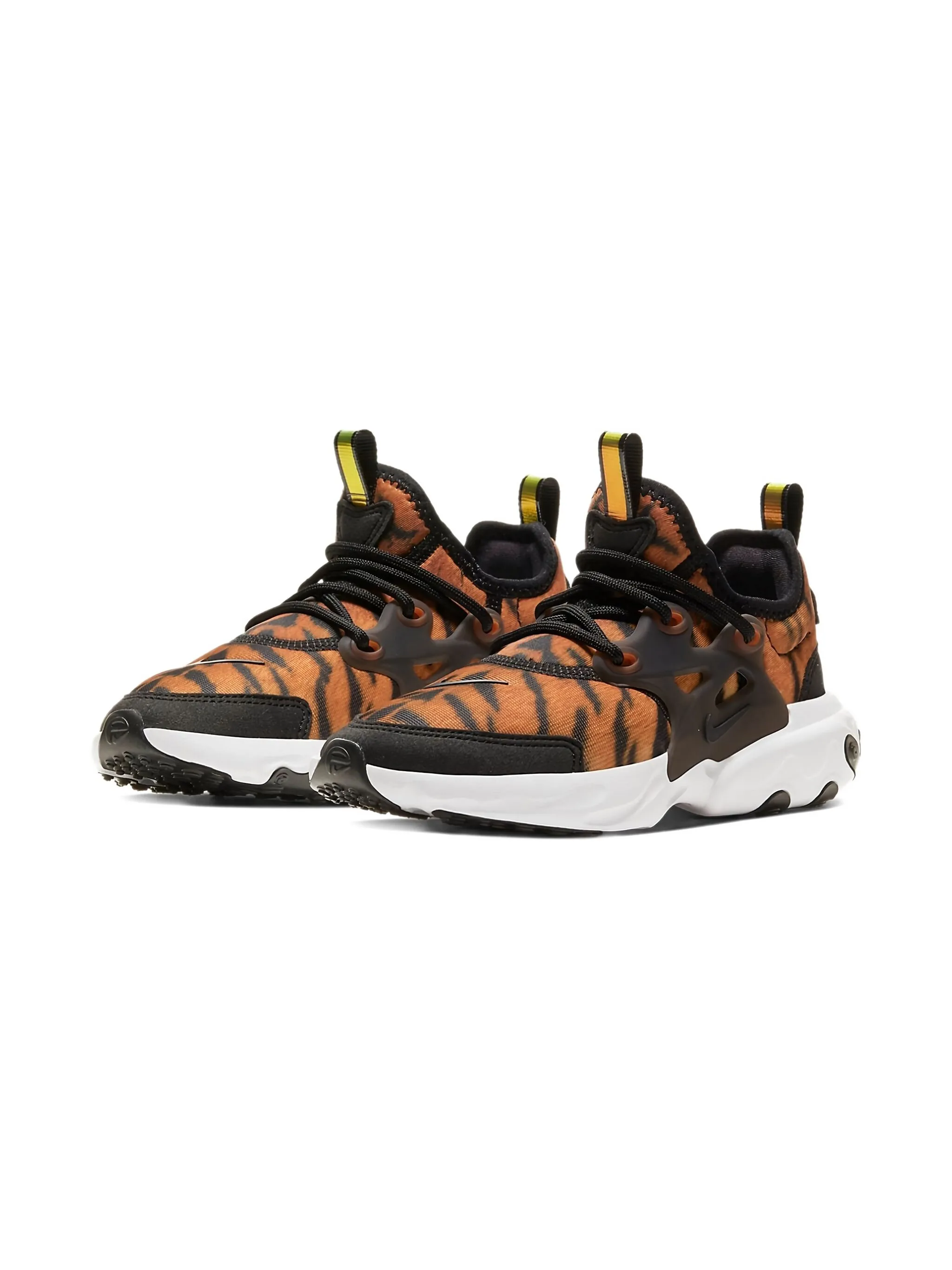 Кроссовки React Presto Tiger Nike Kids, оранжевый — фото 2