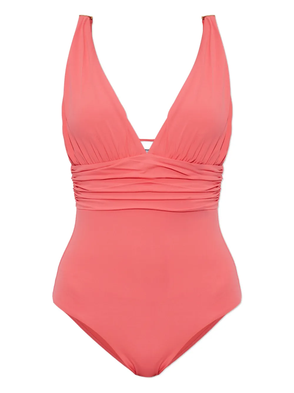 

Слитный купальник Panarea с драпировкой Melissa Odabash, розовый