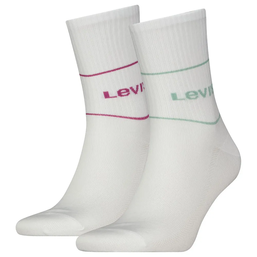 

Носки Levi's Logo Sport 2 pairs, белый
