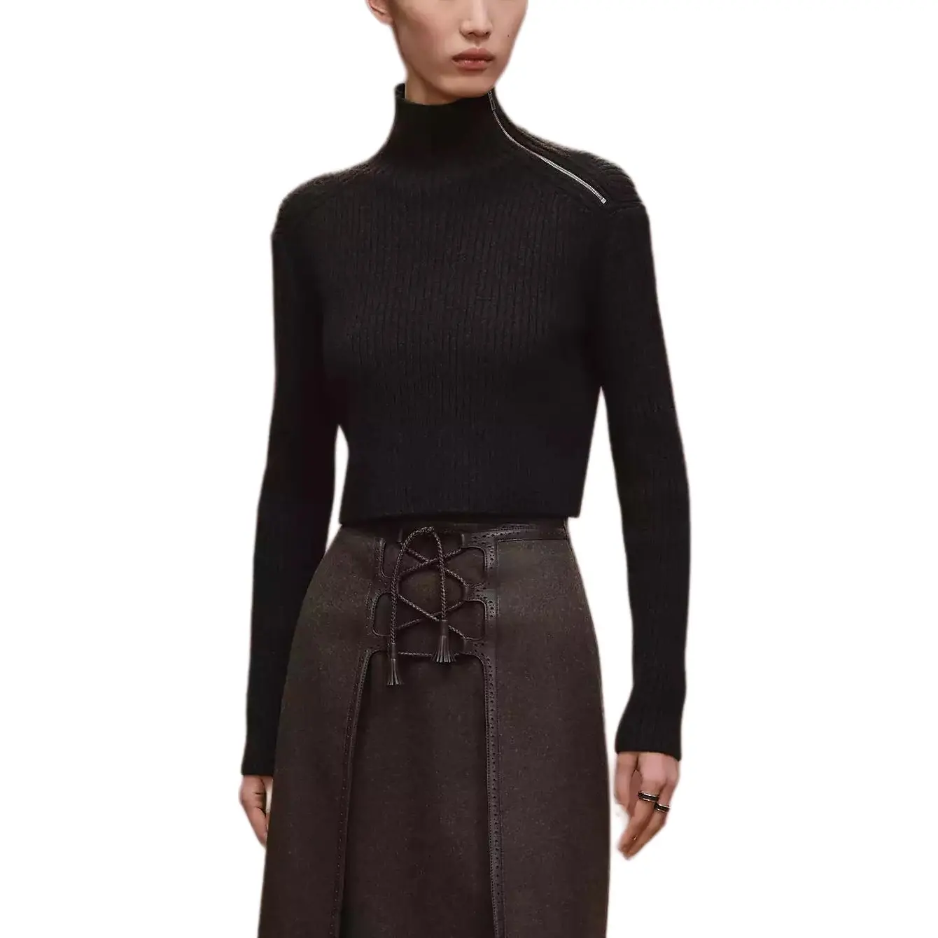 

Свитер Women's Ebony Brown HERMES, коричневый