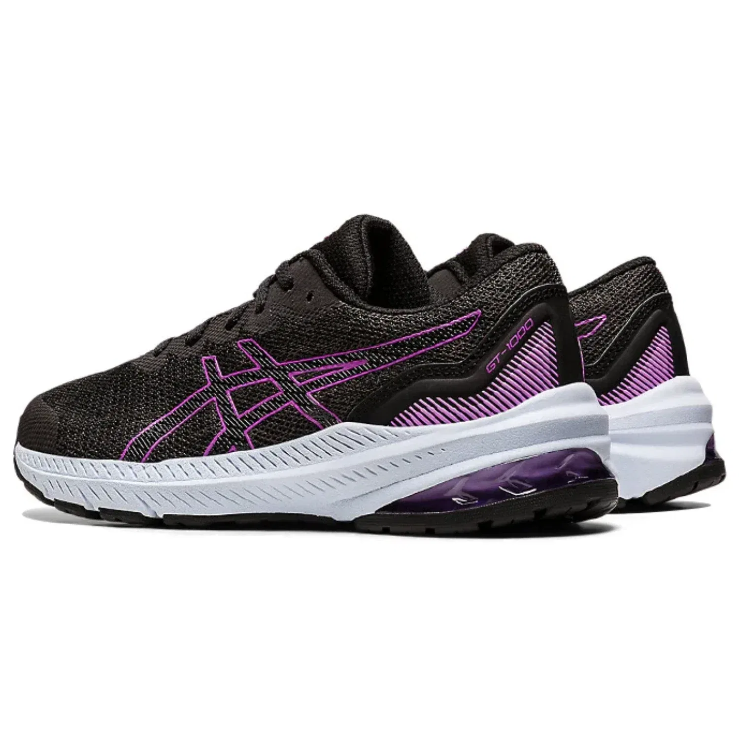 Детские кроссовки Asics GT-1014A237, черные, для бега TF9618 — фото 4