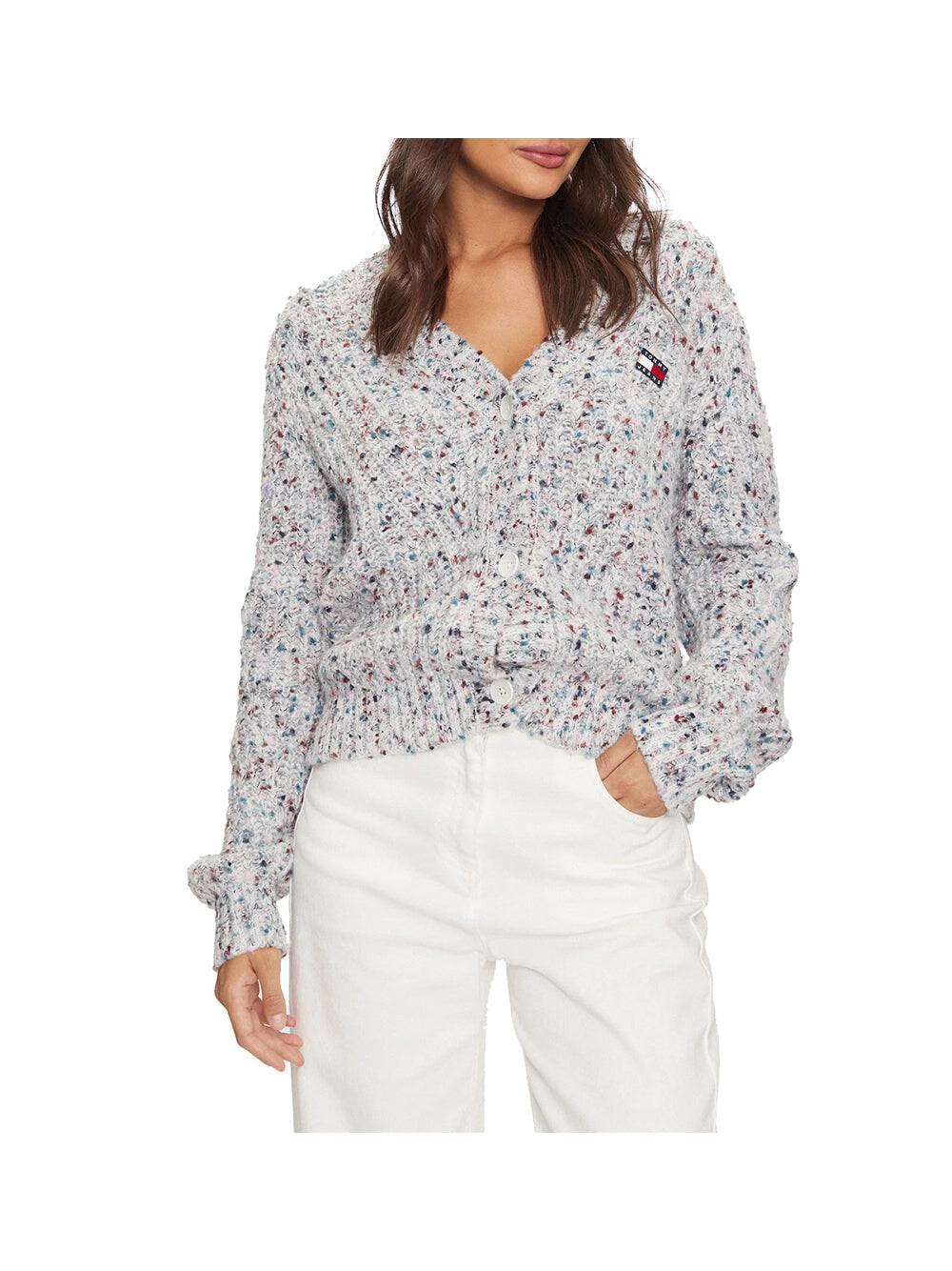 

Белый женский кардиган Tommy Jeans